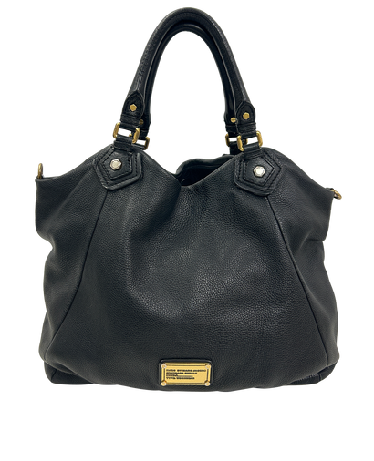 Maxi Tote, 100&euro;, Bolso, Negro, Animal - Piel, Vista frontal